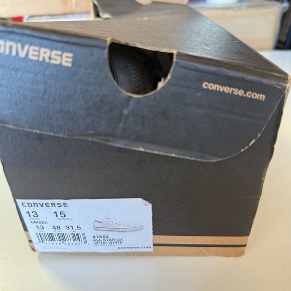 Converse Chuck Taylor All Star Low Optic White Men’s Size 13 - Picture 7 of 8